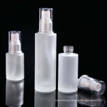 Lotion Bottle Face Cream Bottle/Lead-Free Glass Spray Bot/Frosted Glass Spray Bottle /Glass Liquid Transparent Bottles/Disinfectant Bottle